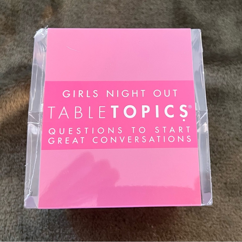 NWT Girls Night Out Table Topics Conversations